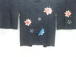 絞り花模様羽織